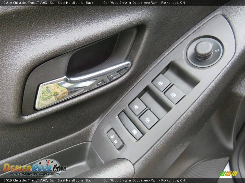 2019 Chevrolet Trax LT AWD Satin Steel Metallic / Jet Black Photo #18