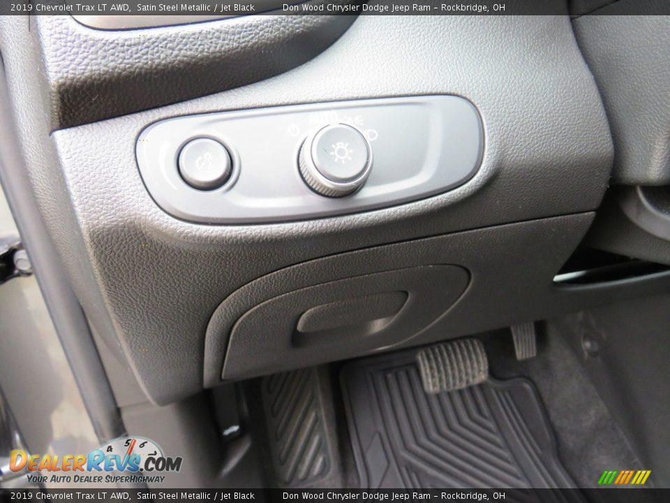 2019 Chevrolet Trax LT AWD Satin Steel Metallic / Jet Black Photo #20