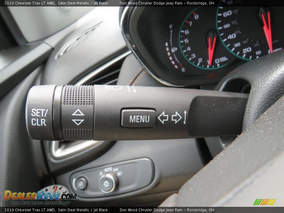 2019 Chevrolet Trax LT AWD Satin Steel Metallic / Jet Black Photo #23