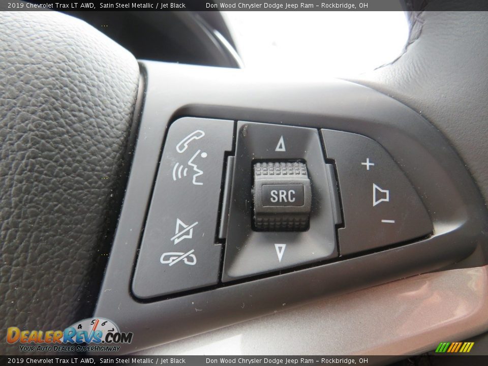 2019 Chevrolet Trax LT AWD Satin Steel Metallic / Jet Black Photo #25