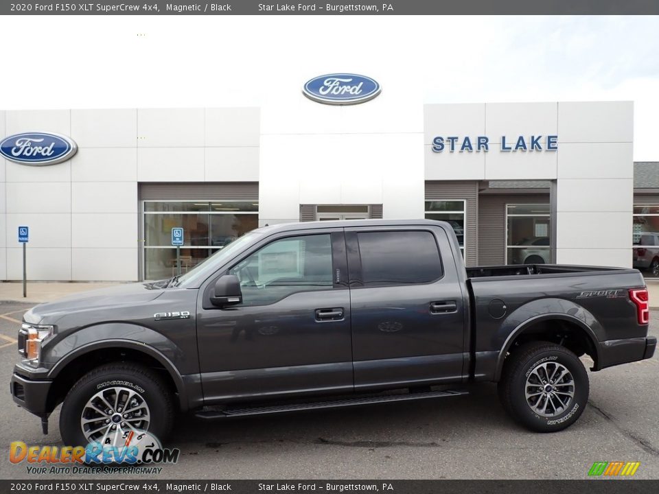 2020 Ford F150 XLT SuperCrew 4x4 Magnetic / Black Photo #1