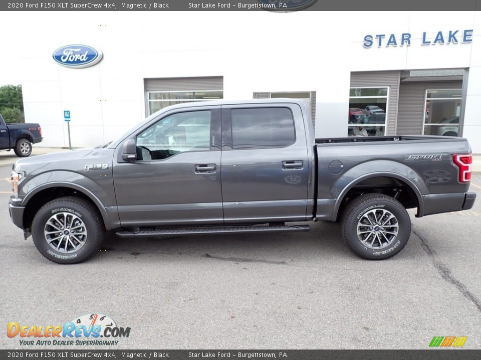 2020 Ford F150 XLT SuperCrew 4x4 Magnetic / Black Photo #2