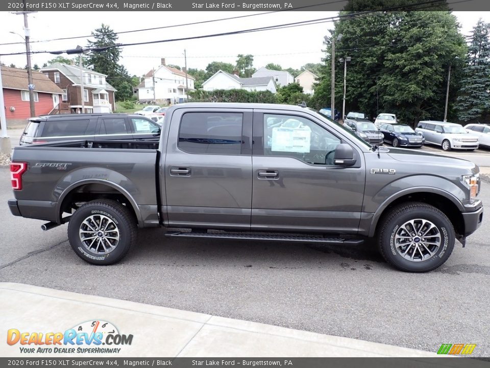 2020 Ford F150 XLT SuperCrew 4x4 Magnetic / Black Photo #7