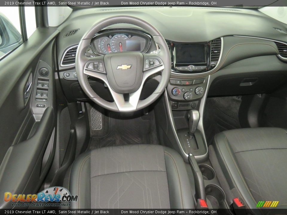 2019 Chevrolet Trax LT AWD Satin Steel Metallic / Jet Black Photo #34
