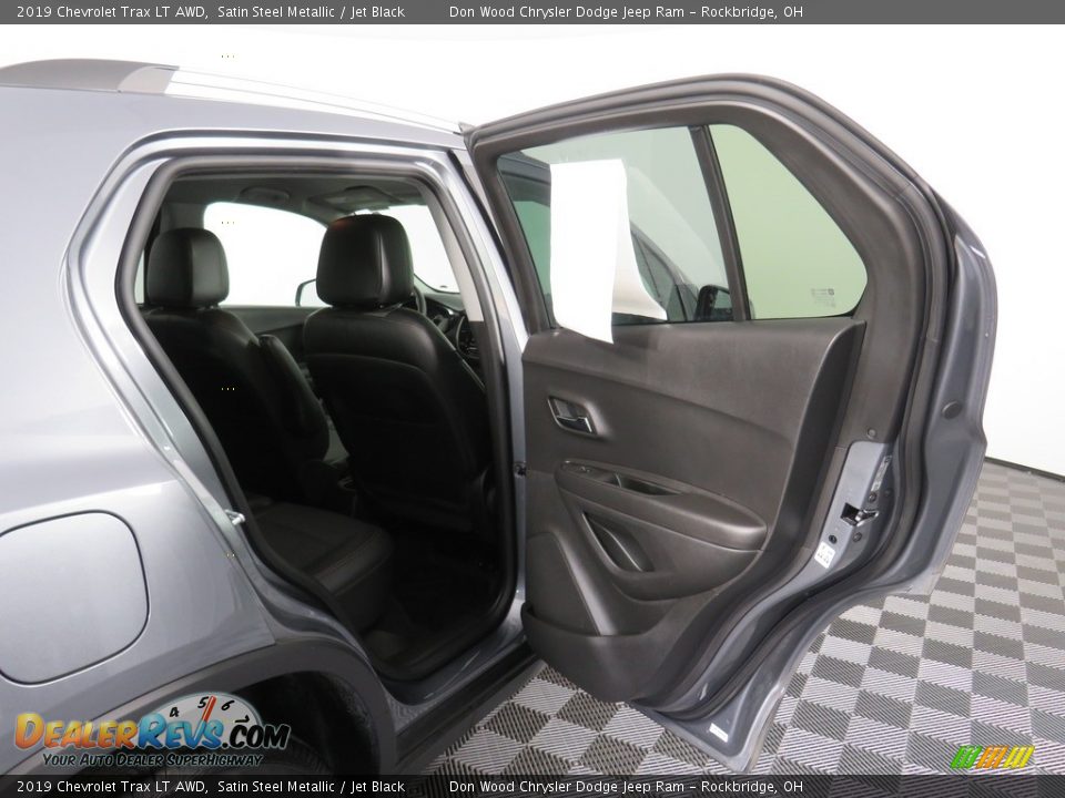 2019 Chevrolet Trax LT AWD Satin Steel Metallic / Jet Black Photo #35