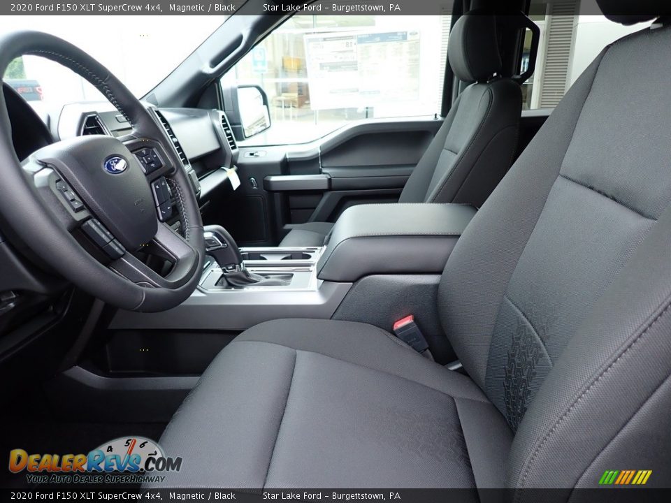 2020 Ford F150 XLT SuperCrew 4x4 Magnetic / Black Photo #10