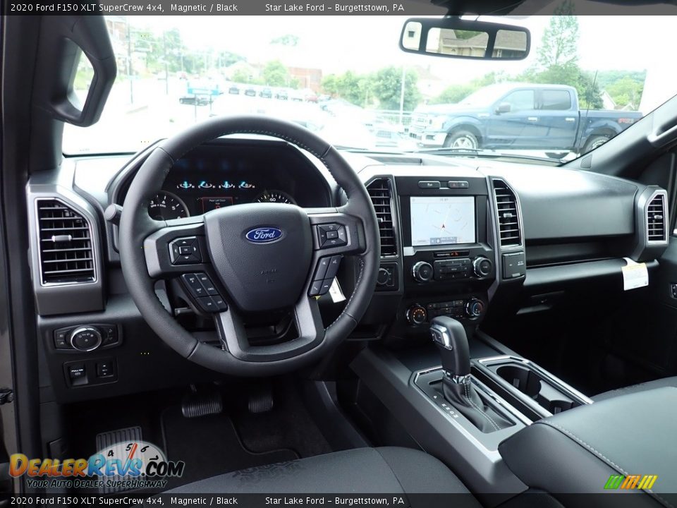 2020 Ford F150 XLT SuperCrew 4x4 Magnetic / Black Photo #12