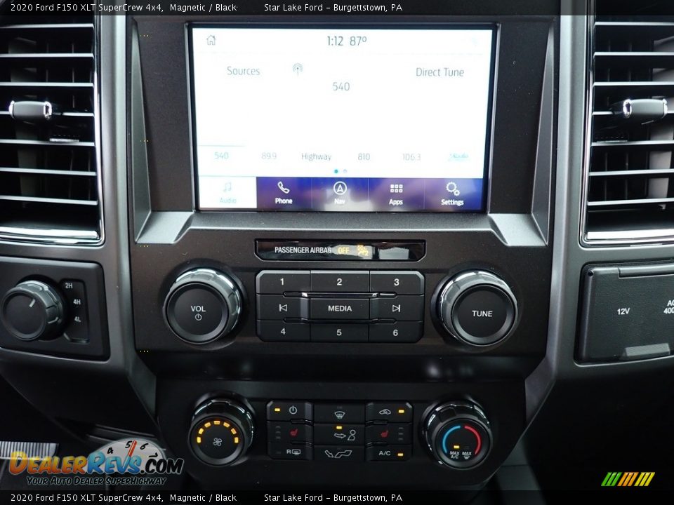 2020 Ford F150 XLT SuperCrew 4x4 Magnetic / Black Photo #20