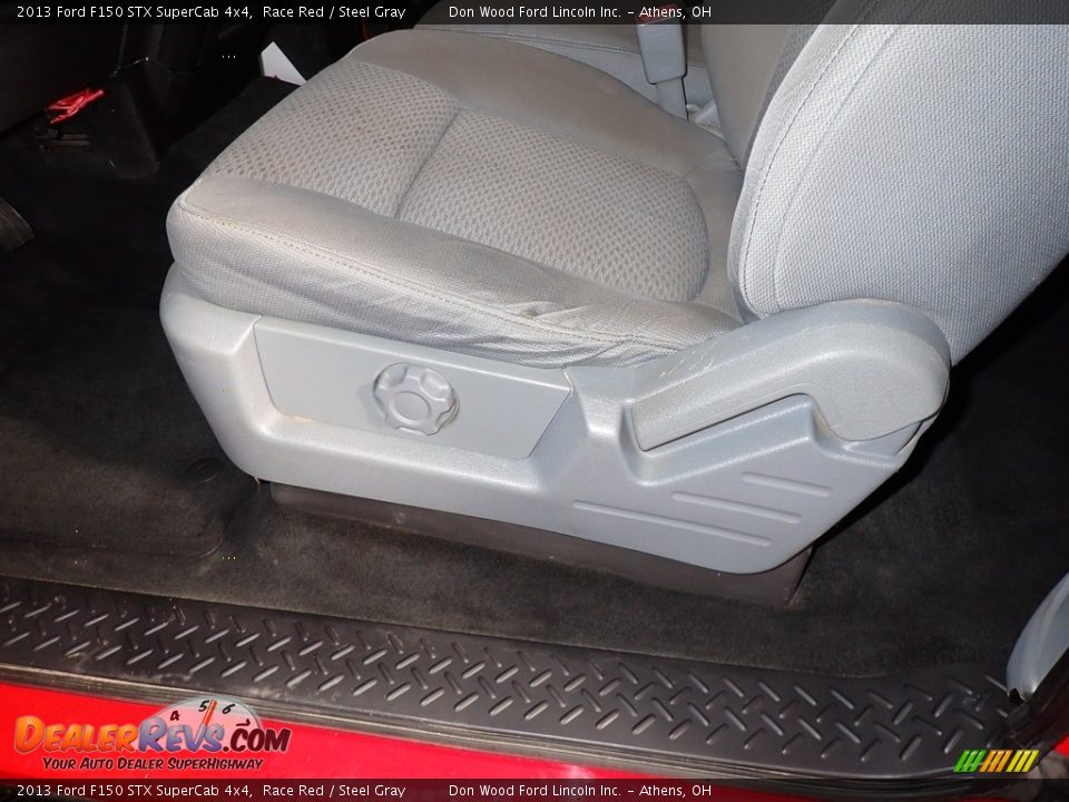2013 Ford F150 STX SuperCab 4x4 Race Red / Steel Gray Photo #14