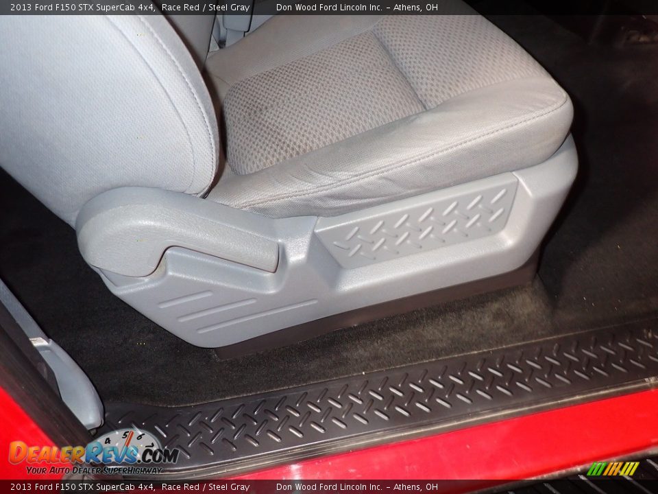 2013 Ford F150 STX SuperCab 4x4 Race Red / Steel Gray Photo #18