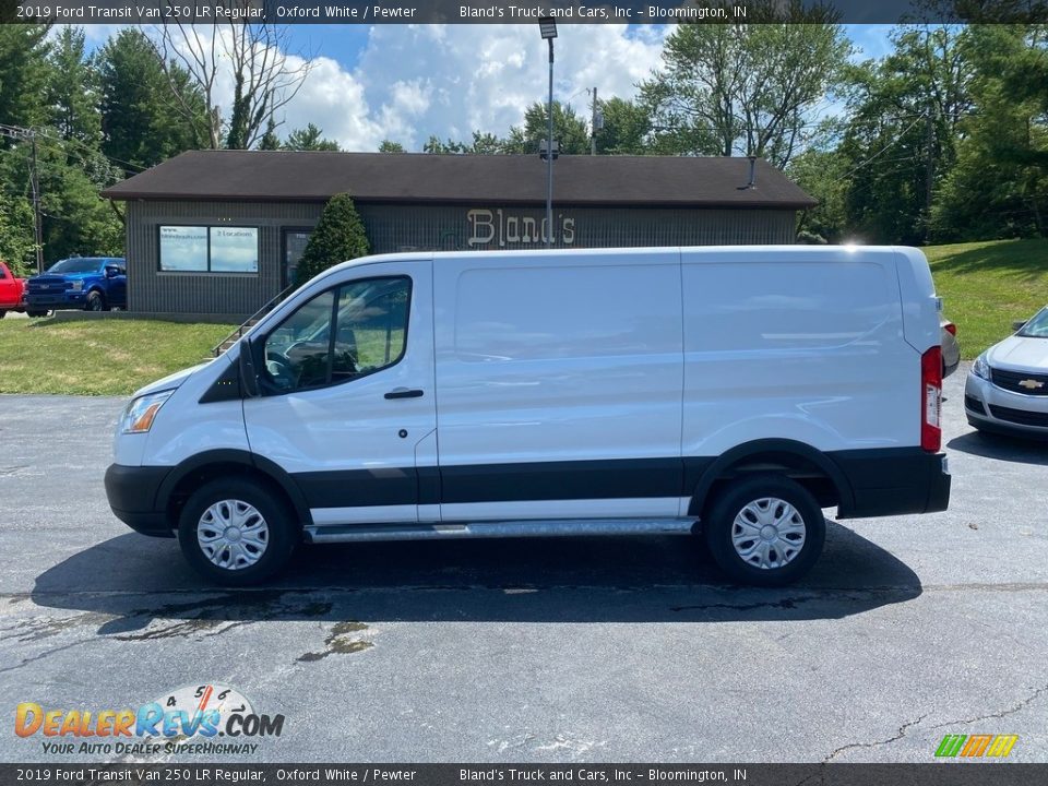 2019 Ford Transit Van 250 LR Regular Oxford White / Pewter Photo #1