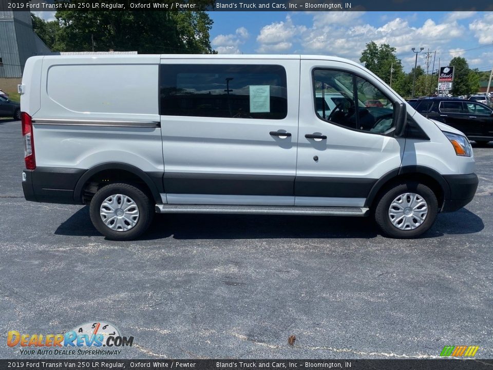 2019 Ford Transit Van 250 LR Regular Oxford White / Pewter Photo #5