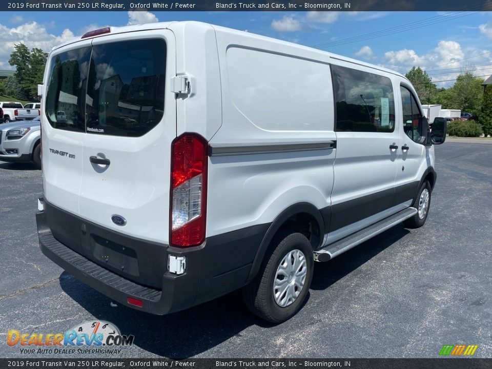 2019 Ford Transit Van 250 LR Regular Oxford White / Pewter Photo #6