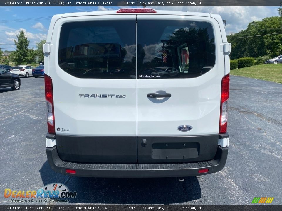 2019 Ford Transit Van 250 LR Regular Oxford White / Pewter Photo #7