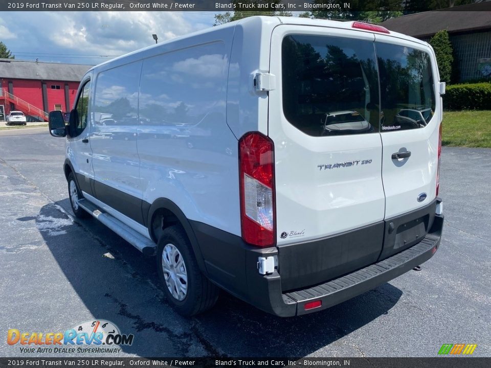 2019 Ford Transit Van 250 LR Regular Oxford White / Pewter Photo #8