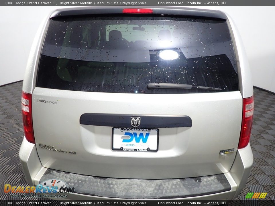 2008 Dodge Grand Caravan SE Bright Silver Metallic / Medium Slate Gray/Light Shale Photo #11