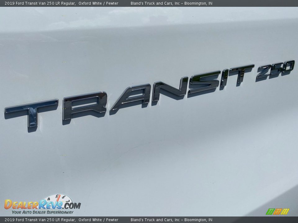 2019 Ford Transit Van 250 LR Regular Oxford White / Pewter Photo #36