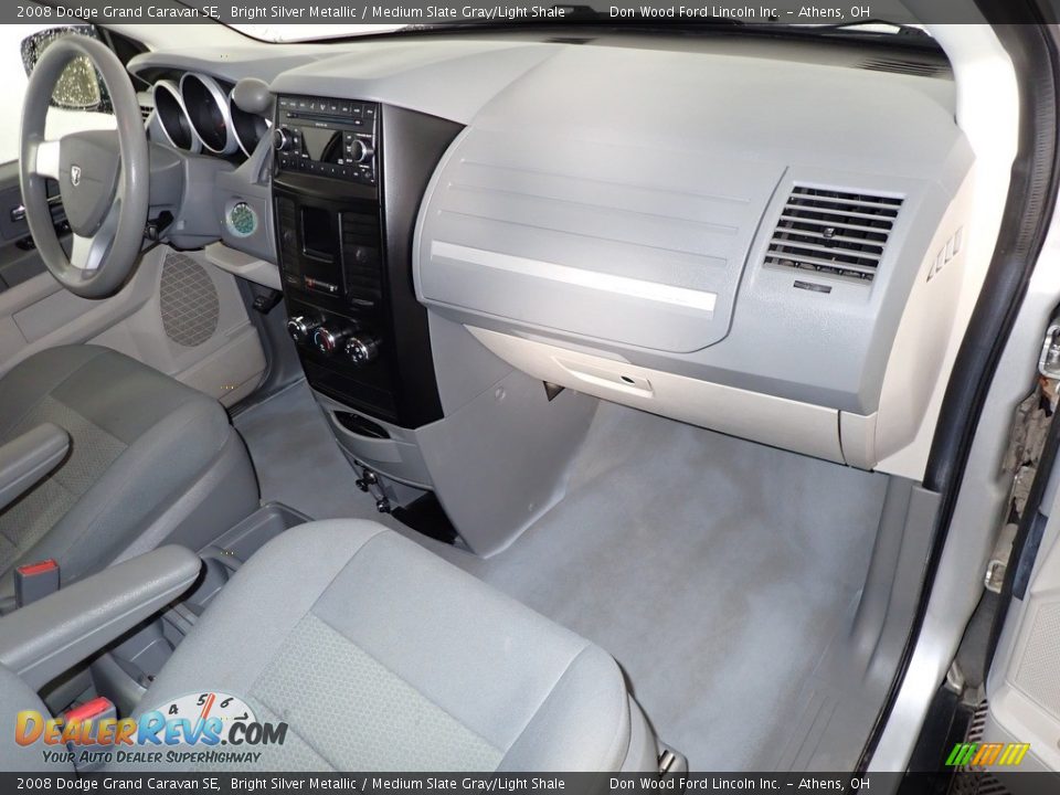2008 Dodge Grand Caravan SE Bright Silver Metallic / Medium Slate Gray/Light Shale Photo #26