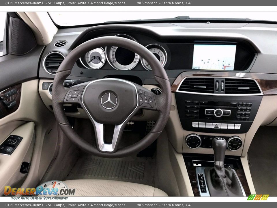 Dashboard of 2015 Mercedes-Benz C 250 Coupe Photo #4