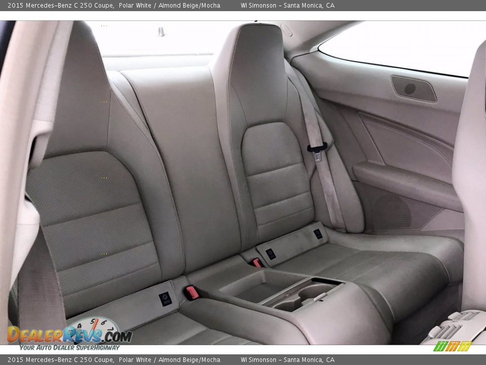 Rear Seat of 2015 Mercedes-Benz C 250 Coupe Photo #13