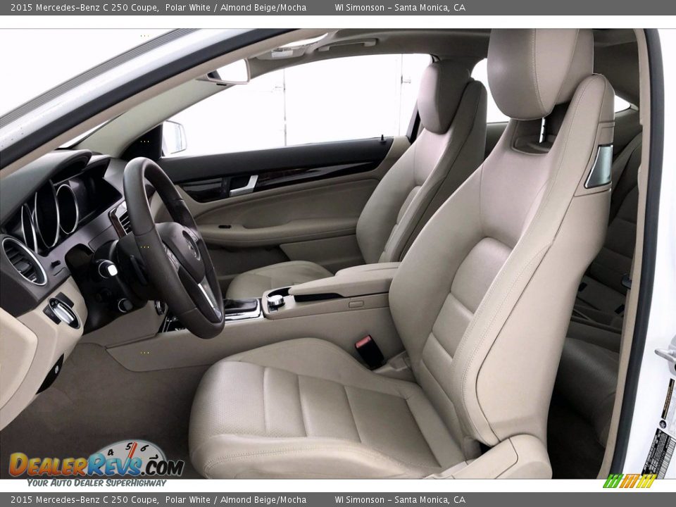 Front Seat of 2015 Mercedes-Benz C 250 Coupe Photo #14