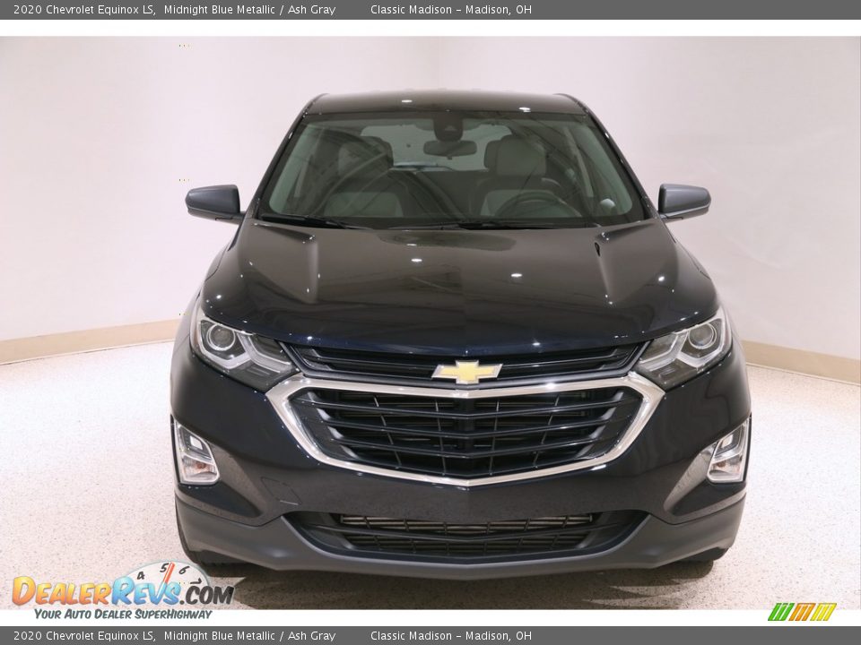 2020 Chevrolet Equinox LS Midnight Blue Metallic / Ash Gray Photo #2