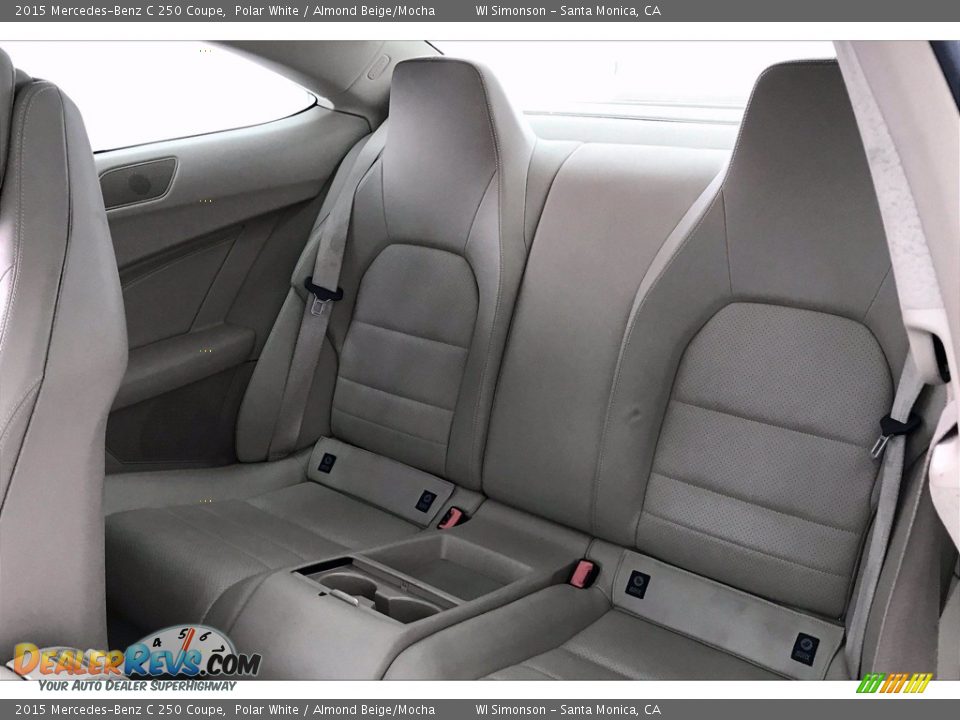 Rear Seat of 2015 Mercedes-Benz C 250 Coupe Photo #15