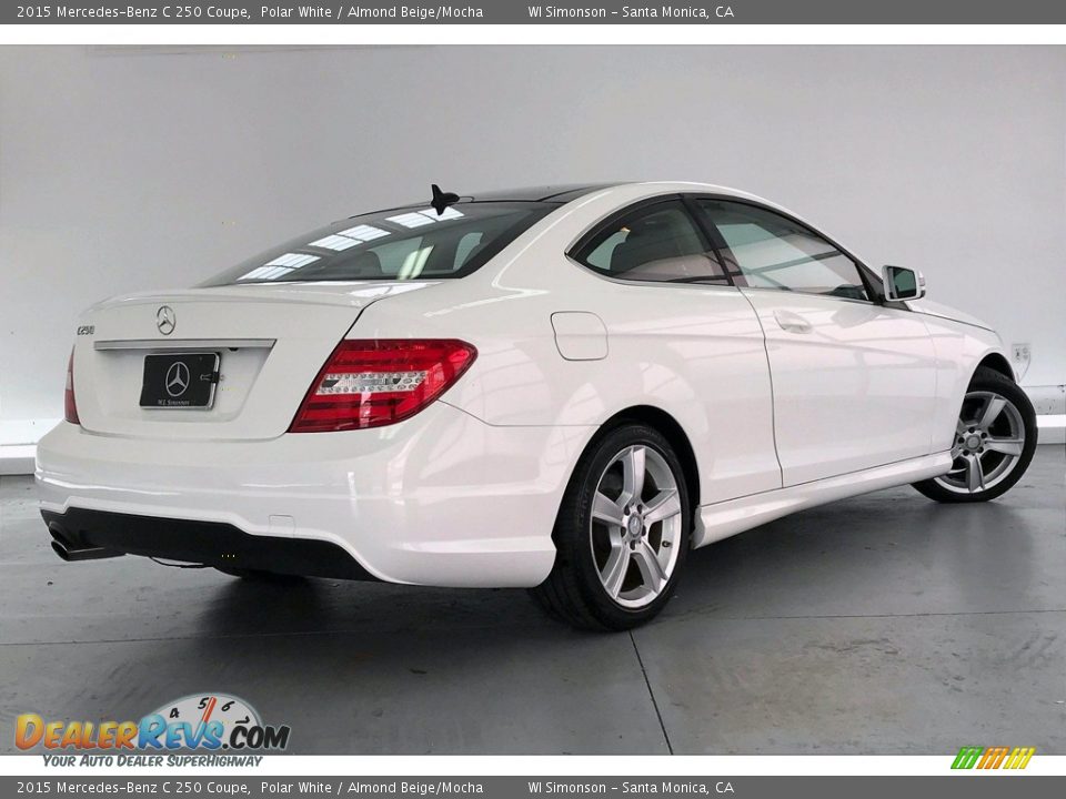 Polar White 2015 Mercedes-Benz C 250 Coupe Photo #16