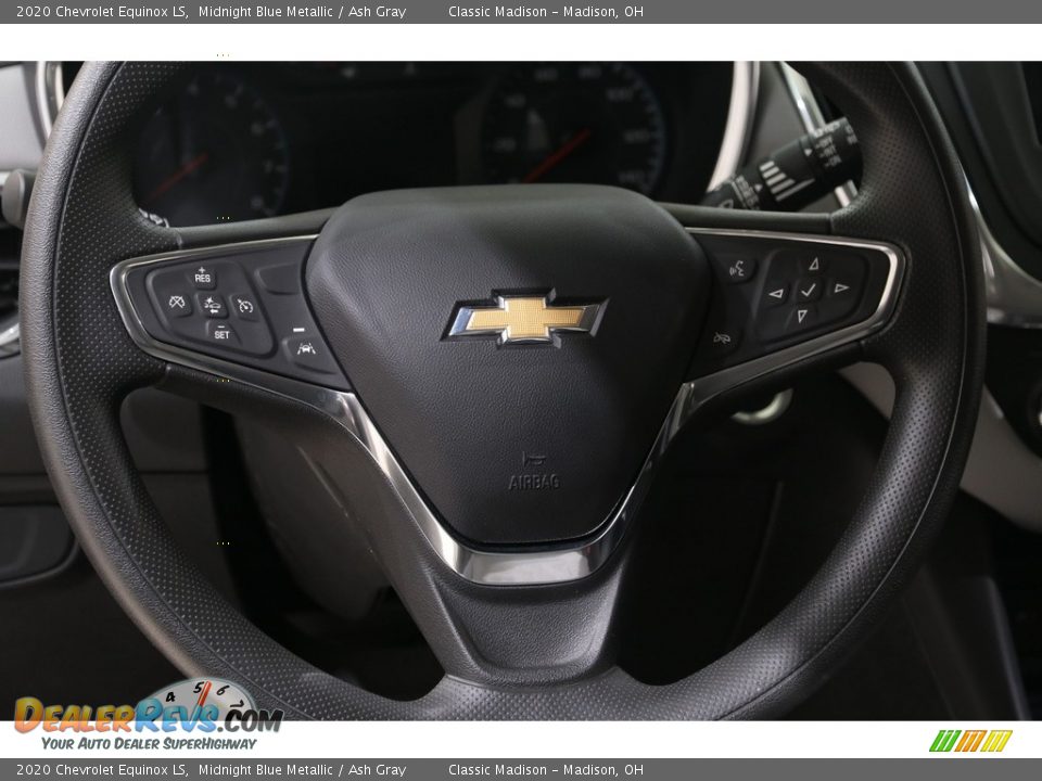 2020 Chevrolet Equinox LS Midnight Blue Metallic / Ash Gray Photo #7