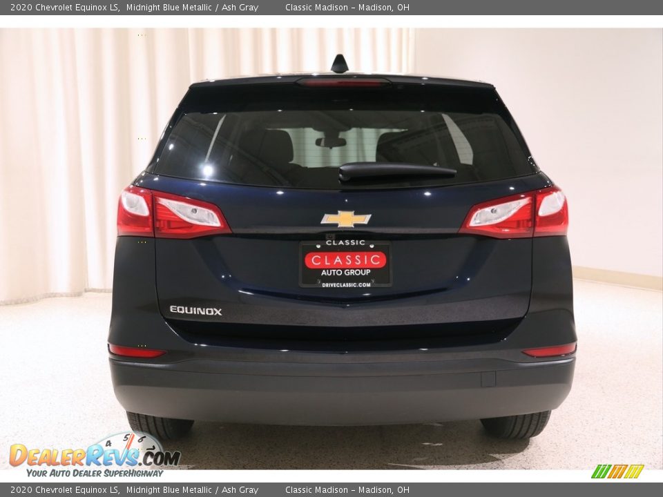 2020 Chevrolet Equinox LS Midnight Blue Metallic / Ash Gray Photo #18