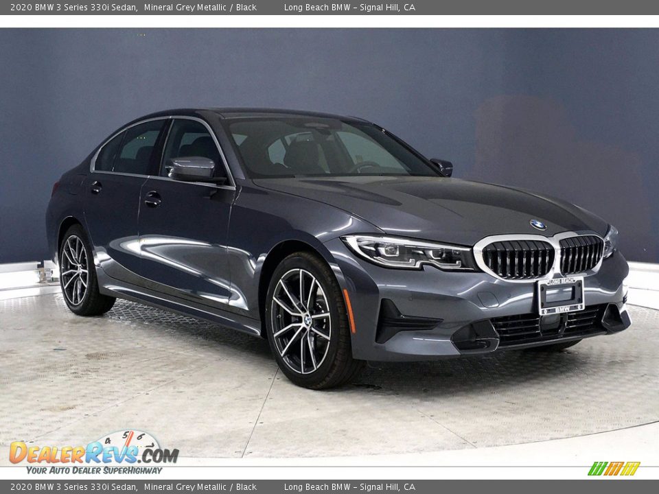 2020 BMW 3 Series 330i Sedan Mineral Grey Metallic / Black Photo #19