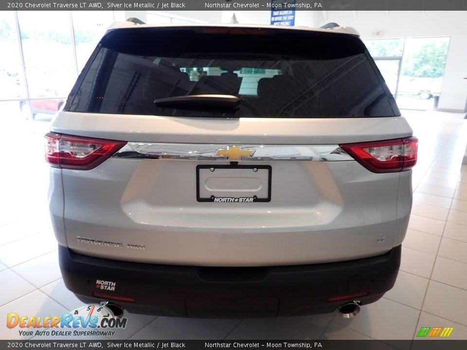 2020 Chevrolet Traverse LT AWD Silver Ice Metallic / Jet Black Photo #5