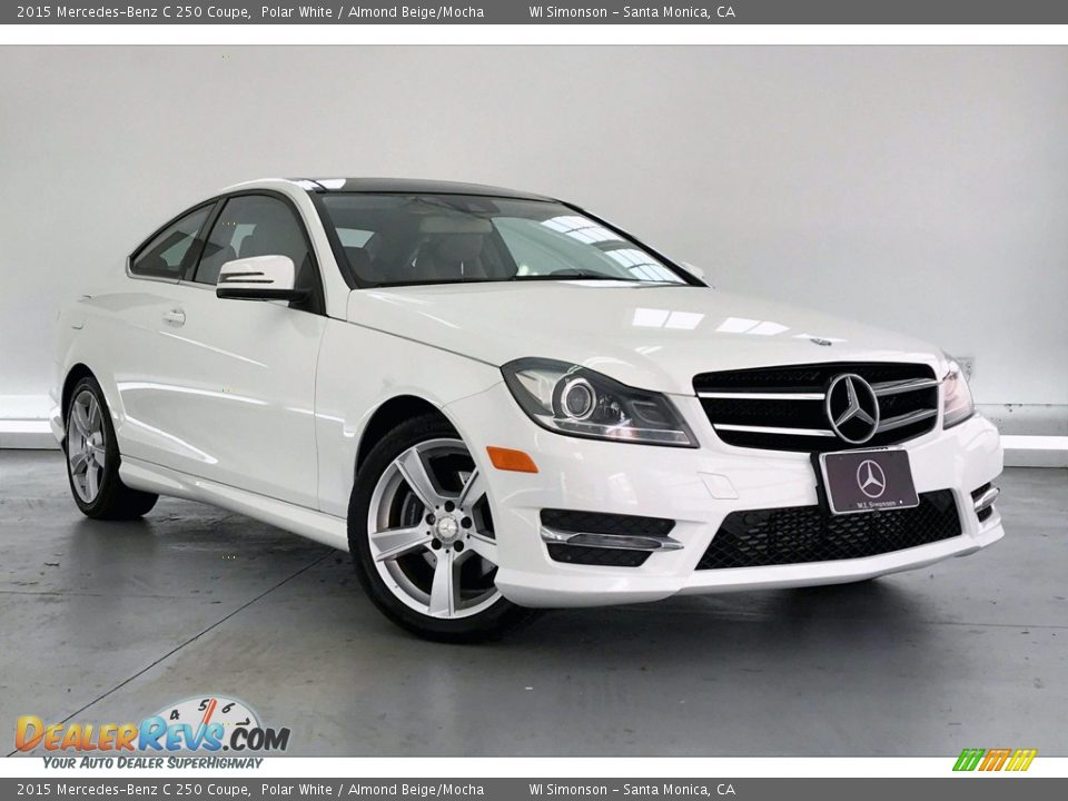 Front 3/4 View of 2015 Mercedes-Benz C 250 Coupe Photo #34