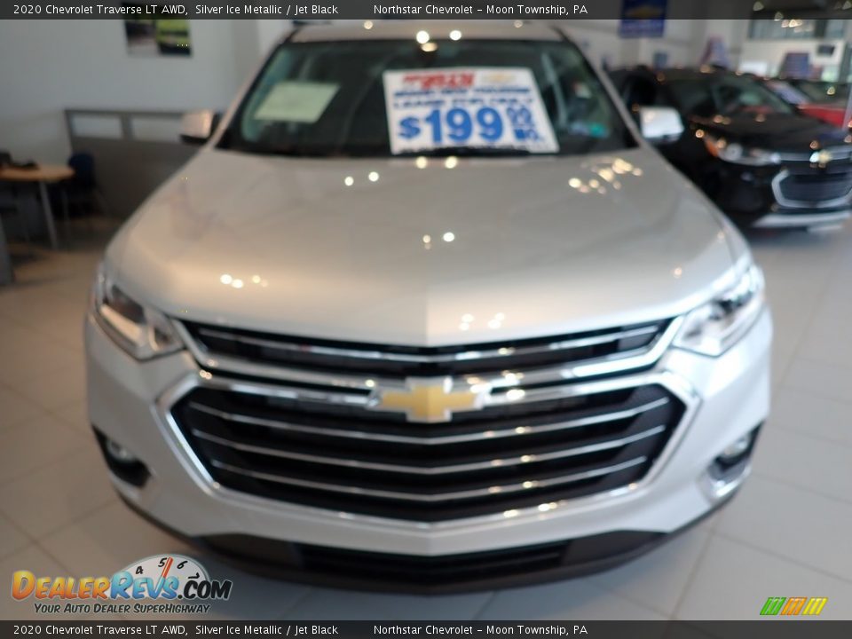 2020 Chevrolet Traverse LT AWD Silver Ice Metallic / Jet Black Photo #9