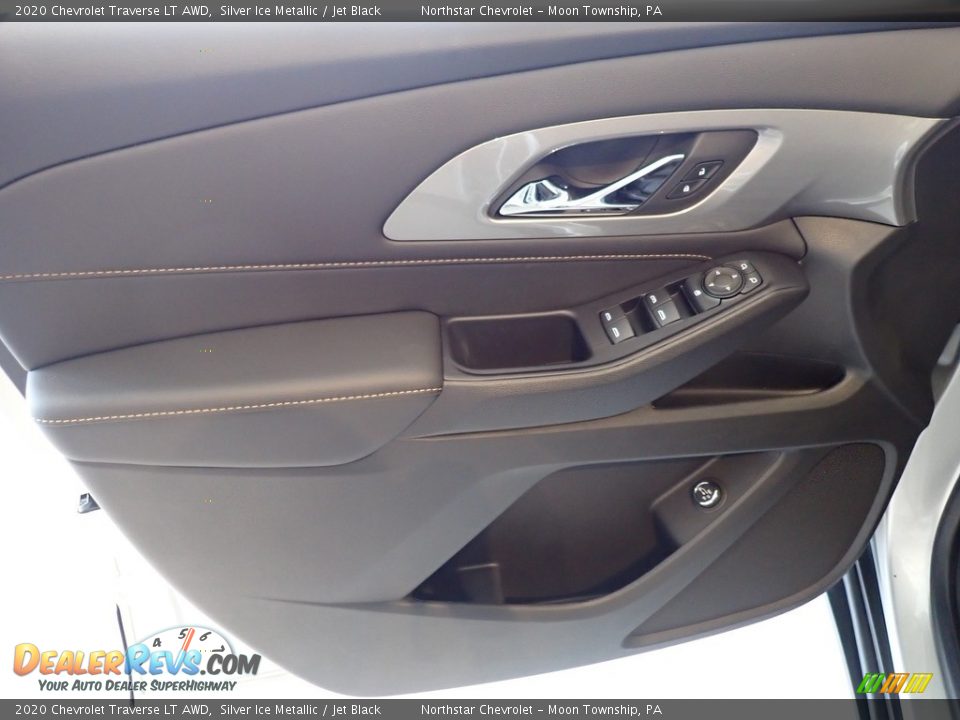 2020 Chevrolet Traverse LT AWD Silver Ice Metallic / Jet Black Photo #14