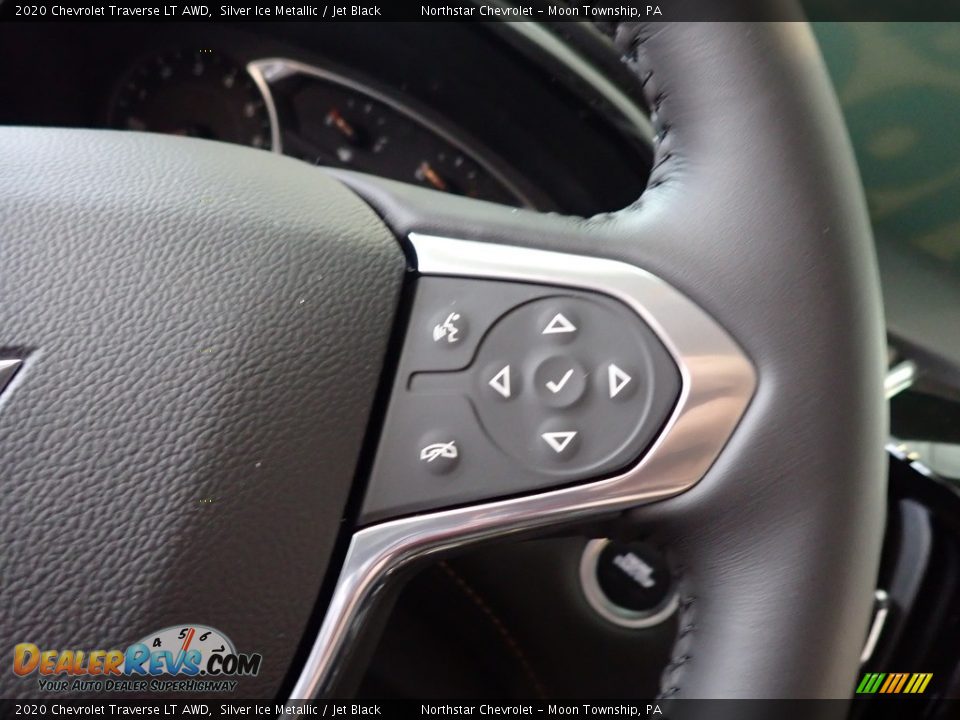 2020 Chevrolet Traverse LT AWD Silver Ice Metallic / Jet Black Photo #18