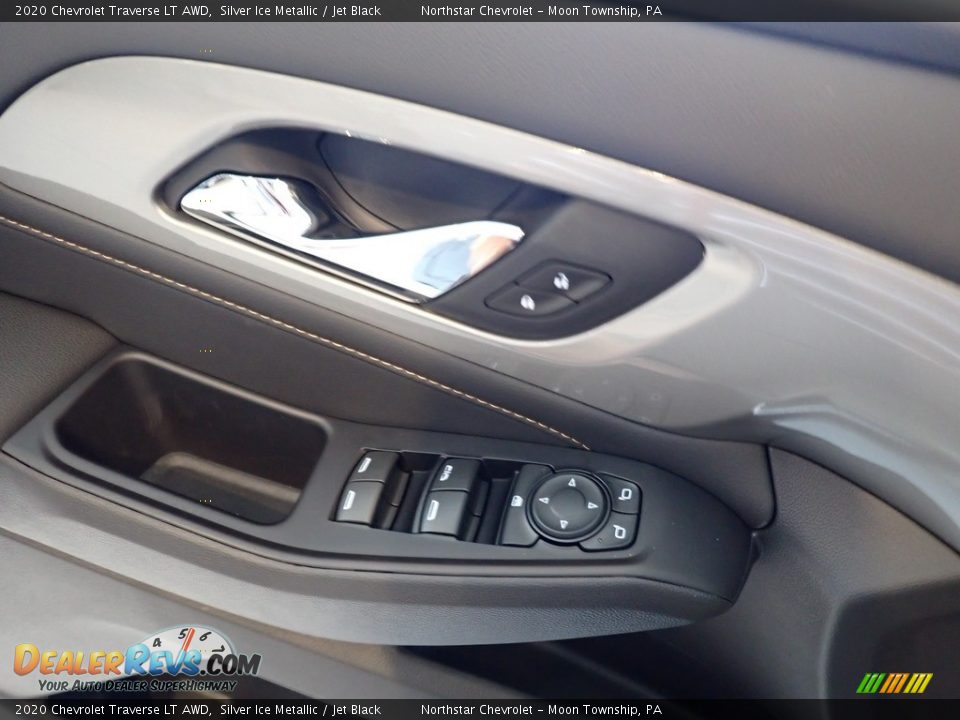 2020 Chevrolet Traverse LT AWD Silver Ice Metallic / Jet Black Photo #22