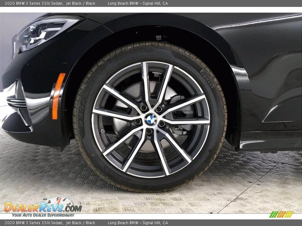 2020 BMW 3 Series 330i Sedan Jet Black / Black Photo #12