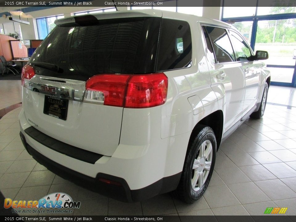 2015 GMC Terrain SLE Summit White / Jet Black Photo #7