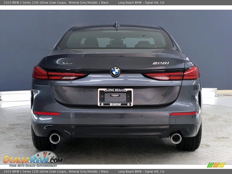 2020 BMW 2 Series 228i xDrive Gran Coupe Mineral Grey Metallic / Black Photo #4