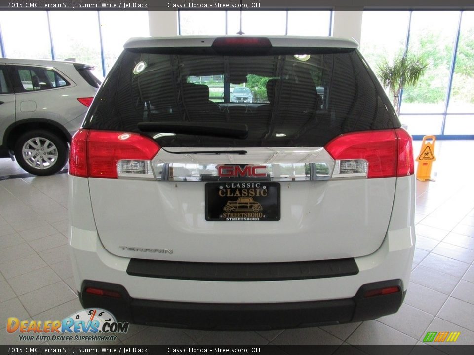 2015 GMC Terrain SLE Summit White / Jet Black Photo #8
