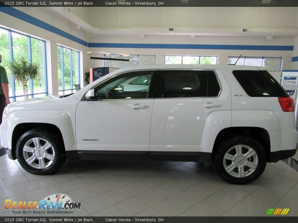 2015 GMC Terrain SLE Summit White / Jet Black Photo #10