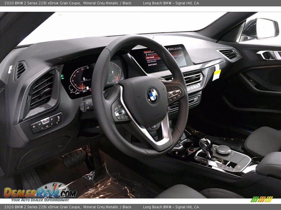 2020 BMW 2 Series 228i xDrive Gran Coupe Mineral Grey Metallic / Black Photo #7
