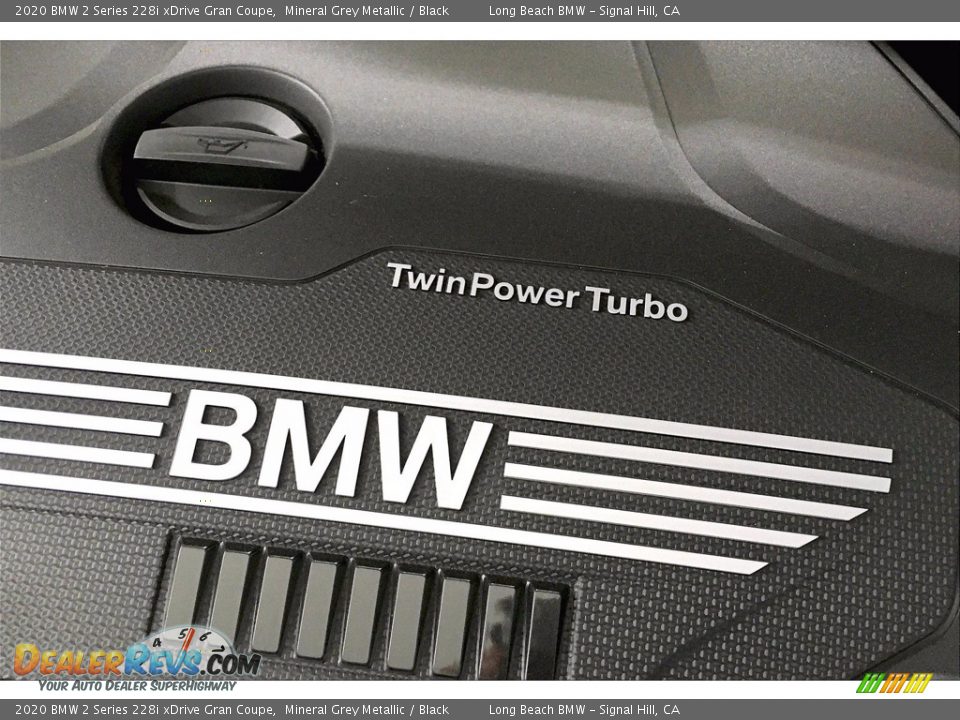 2020 BMW 2 Series 228i xDrive Gran Coupe Mineral Grey Metallic / Black Photo #11