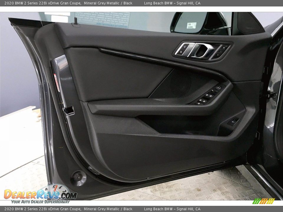 2020 BMW 2 Series 228i xDrive Gran Coupe Mineral Grey Metallic / Black Photo #13