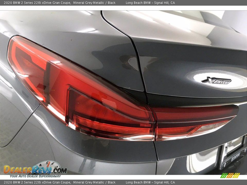 2020 BMW 2 Series 228i xDrive Gran Coupe Mineral Grey Metallic / Black Photo #15