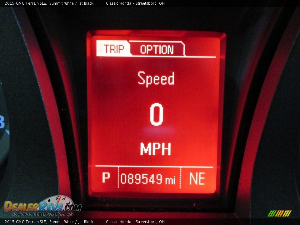 2015 GMC Terrain SLE Summit White / Jet Black Photo #30