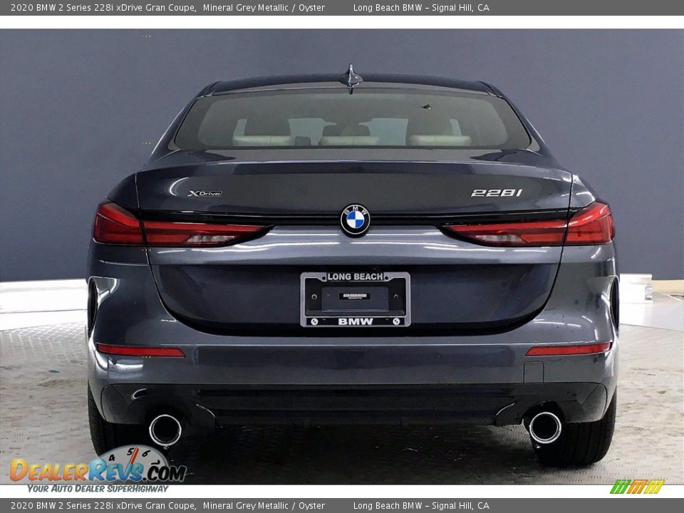 2020 BMW 2 Series 228i xDrive Gran Coupe Mineral Grey Metallic / Oyster Photo #4