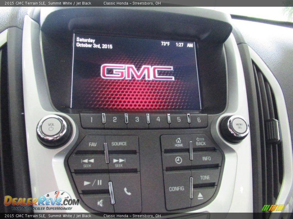 2015 GMC Terrain SLE Summit White / Jet Black Photo #33