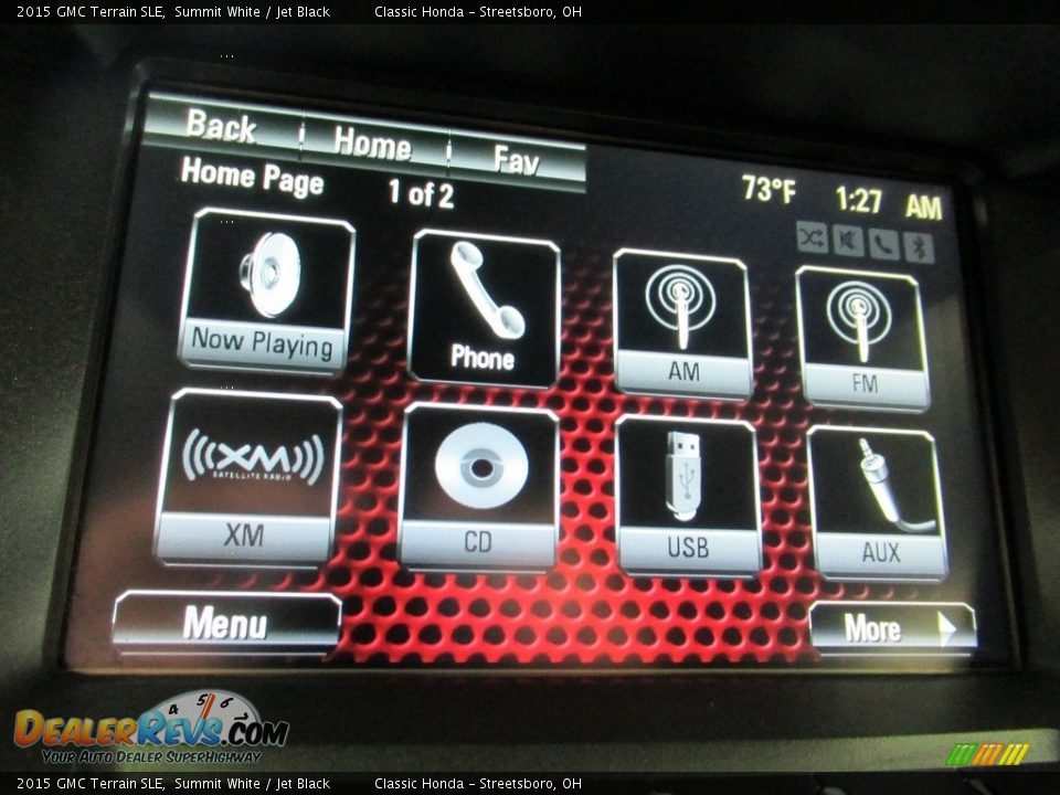 2015 GMC Terrain SLE Summit White / Jet Black Photo #34